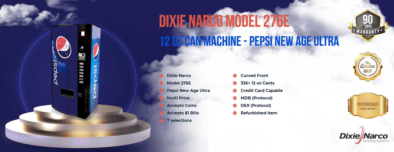 Dixie Narco 276E
