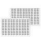 Automatic Products price labels sheet $1.10-$1.15 (NEW)