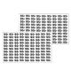 Automatic Products price labels sheet 90-95 cents (NEW)
