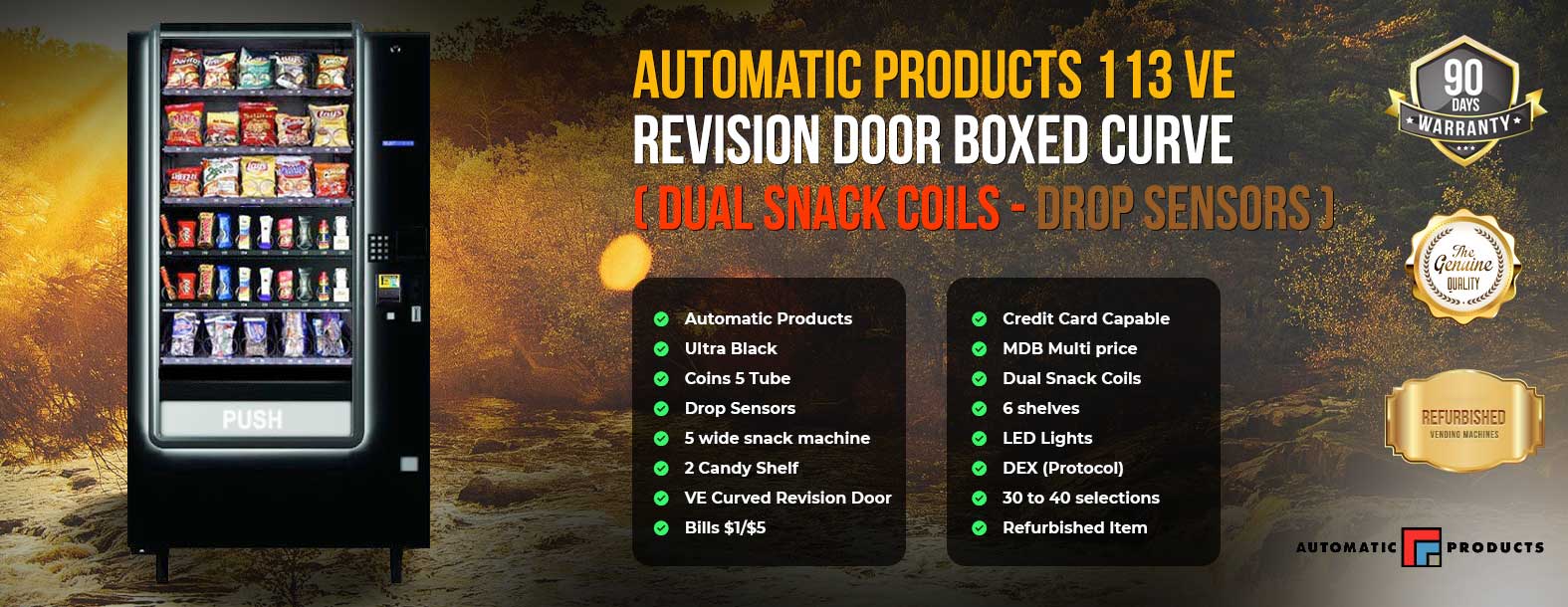 AP113 snack machine