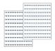Dixie Narco Model 5591 price labels sheet 1.50-1.75 cents