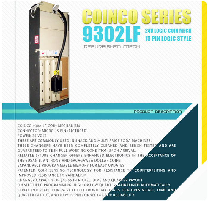 Coinco 9302LF