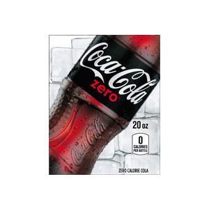 Market Place Machines Coca Cola Zero 20 oz Strips