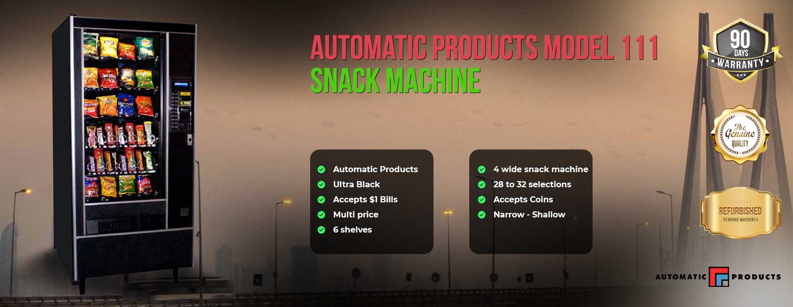 AP111 snack machine