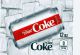 Diet Coke on ice medium size flavor strip
