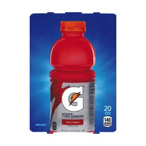 G Fruit Punch (HVV) 20 oz bottle flavor strip