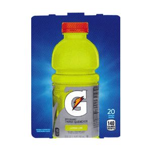 G Lemon Lime (HVV) 20 oz bottle flavor strip