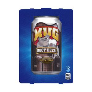 Mug Root Beer (HVV) 12 oz can flavor strip