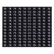 Price stickers generic soda, snack .75 cents (black) (NEW)