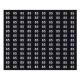 Price stickers generic soda, snack .85 cents (black) (NEW)