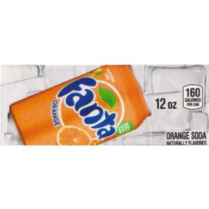 Fanta Orange small size flavor strip