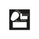 Vendo black coin bezel decal (NEW)